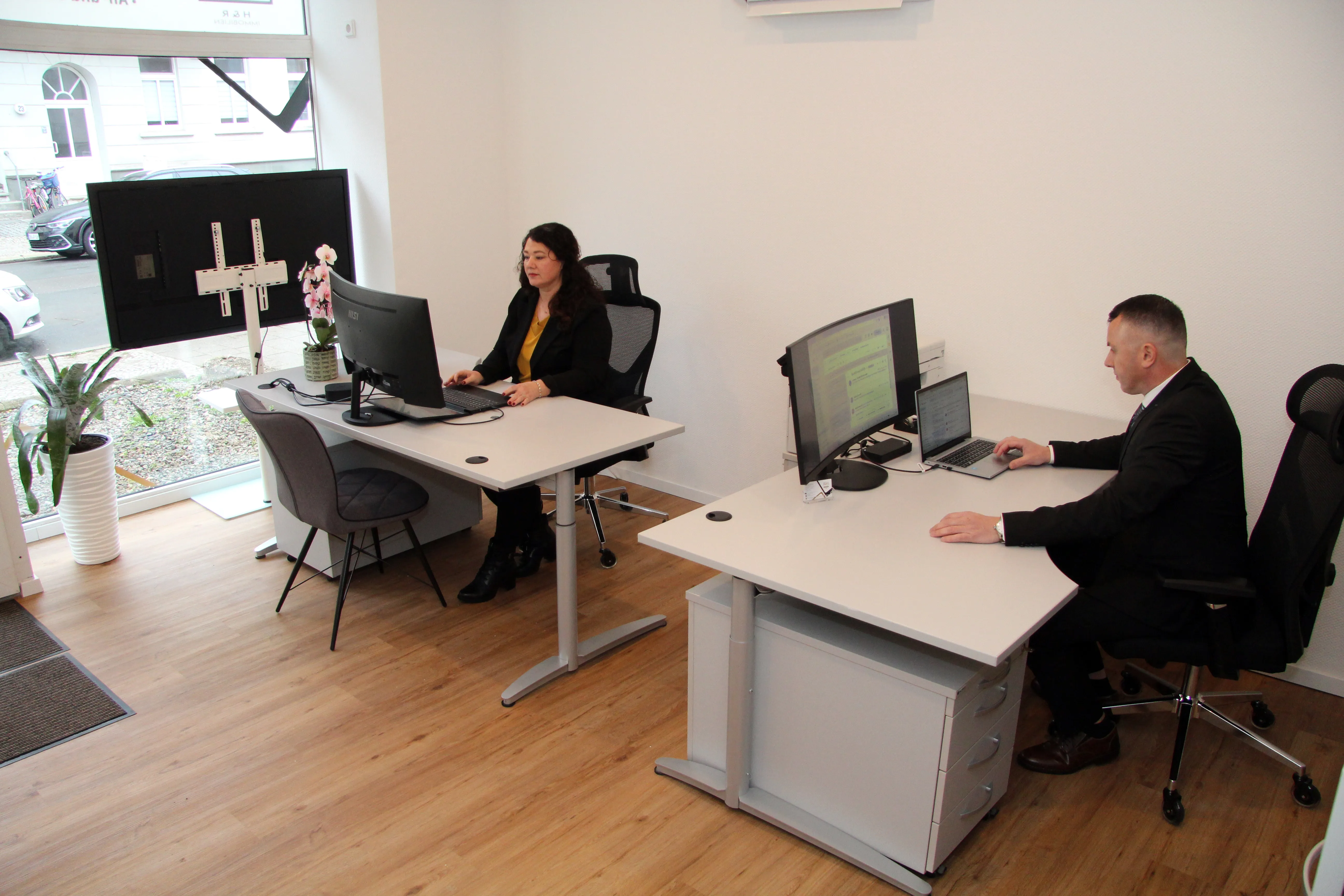 Büro der H&R Immobilien Hausverwaltung